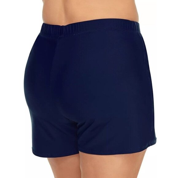 ISLAND Escape Plus Size Swim Shorts With Thigh Minimizer, Size 16W. New With Tag - Picture 2 of 8